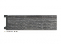 Плинтус D235-86 80х17х2400 Дуб скандинавский